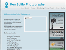 Tablet Screenshot of kensolilophotography.com